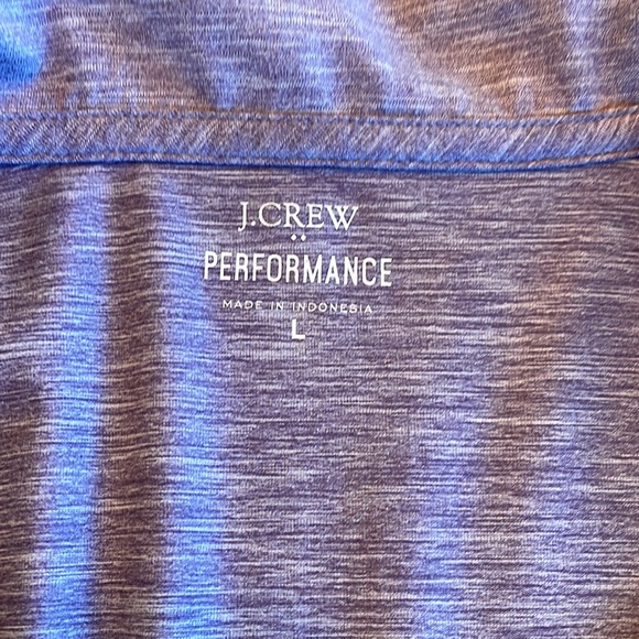 JCrew Performance Polo.  Large.  Purple. - Picture 2 of 2